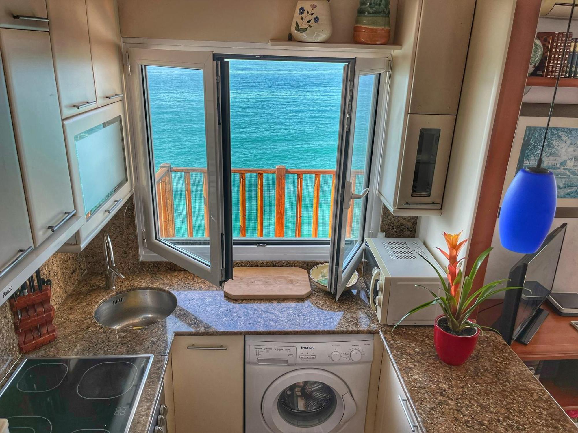 Apartamento En Acantilado Con Wifi Y Aire Acondicionado Сиджес Экстерьер фото